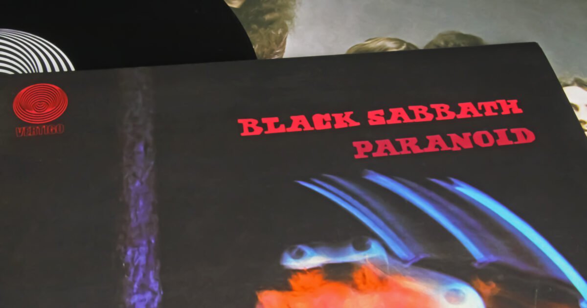 A Rock Band with Iconic Album Covers