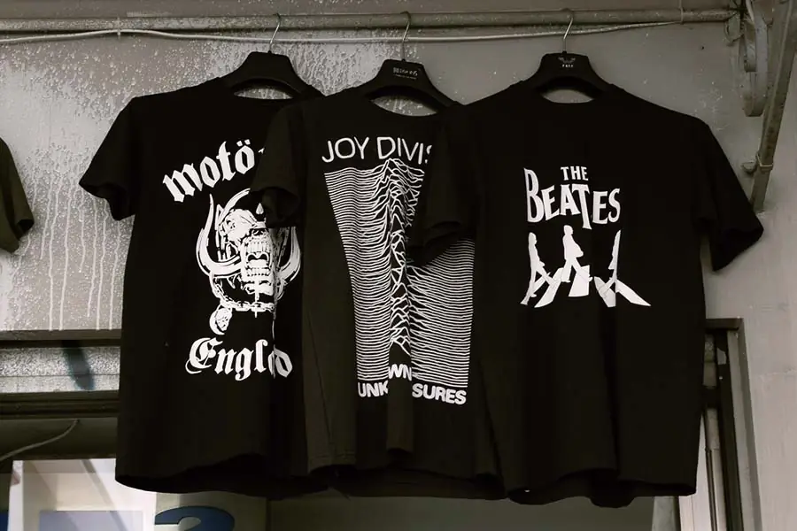 Rock Music Merchandising