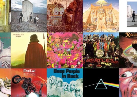 The Art of Rock Music Album Covers